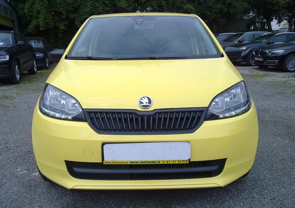 Skoda Citigo cena 34900 przebieg: 123000, rok produkcji 2017 z Lublin małe 301